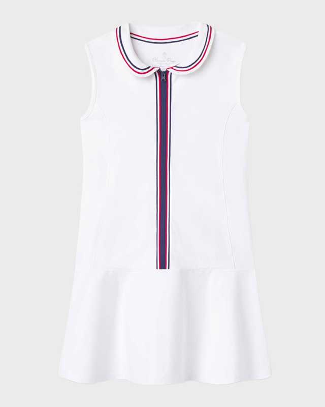 Girl's Vivian Tennis Performance Dress, Size 2-1
